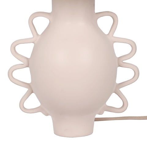 Sofia Cream Pleated Table Lamp