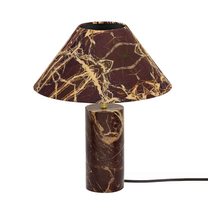 Pomp Red Levanto Marble Table Lamp