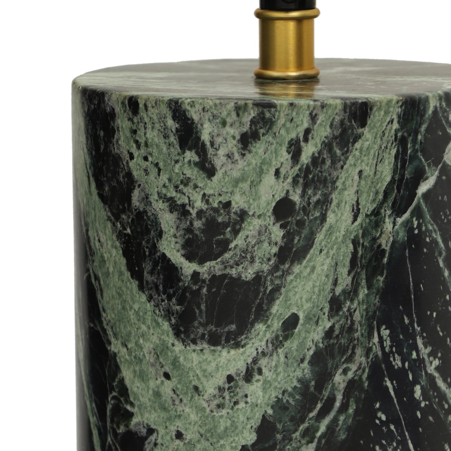 pomp spider green marble table lamp