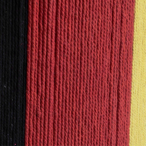 Pomp Red and Yellow Striped Cotton Table Lamp