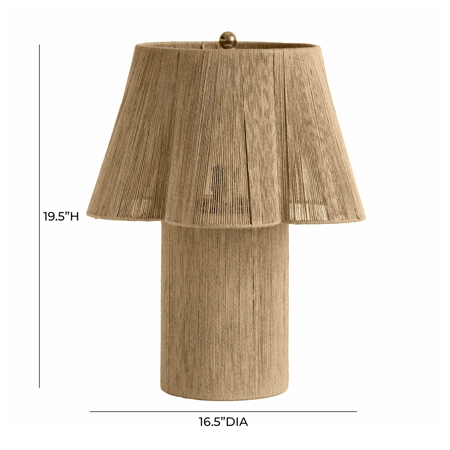 britt natural jute table lamp