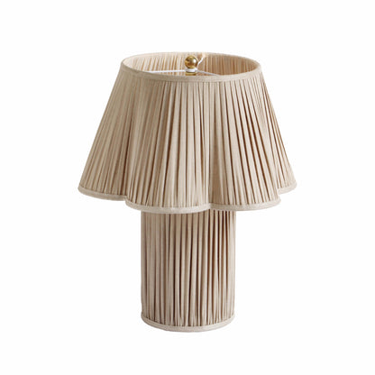 Britt Beige Linen Table Lamp