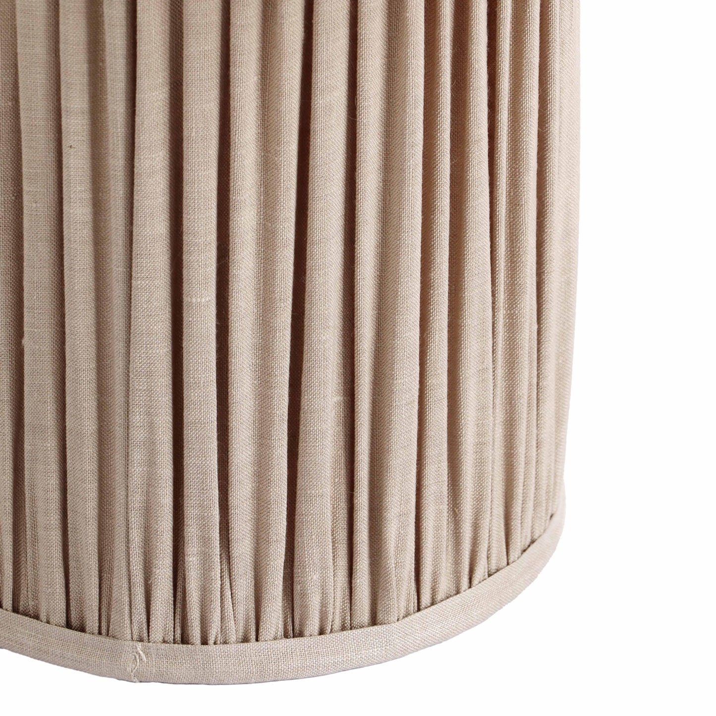 britt beige linen table lamp