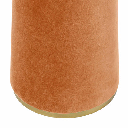 Britt Terracotta Velvet Floor Lamp