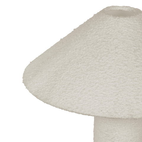 Vivienne Fontaine White Boucle Table Lamp - image 4