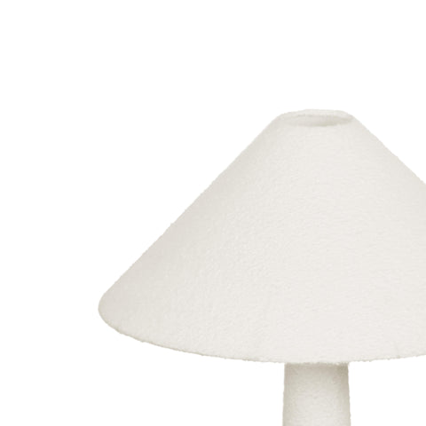 Vivienne Fontaine White Boucle Floor Lamp - image 4