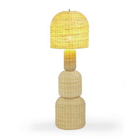 Margaux Marlowe Natural Rattan Floor Lamp - image 4