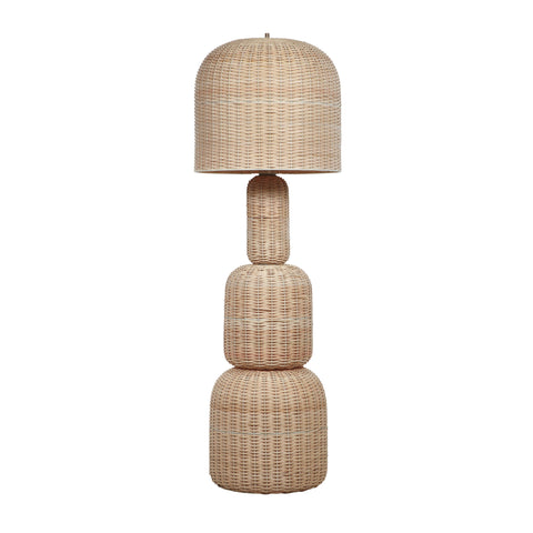 Margaux Marlowe Natural Rattan Floor Lamp - image 8