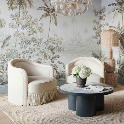 Margaux Marlowe Natural Rattan Floor Lamp - image 9