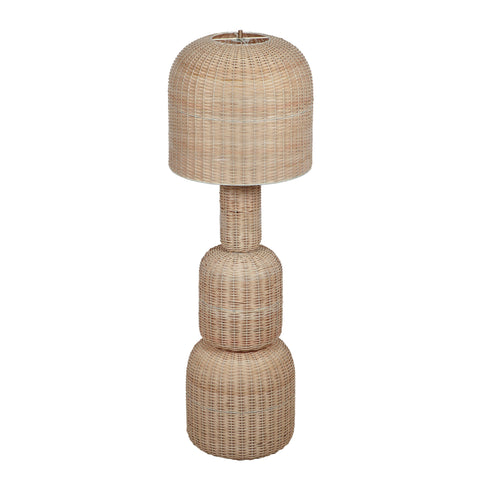 Margaux Marlowe Natural Rattan Floor Lamp - image 10
