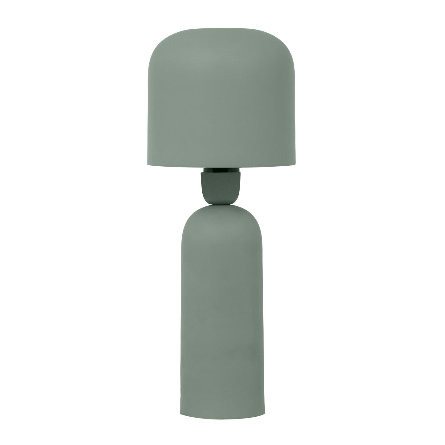 memphis green metal table lamp