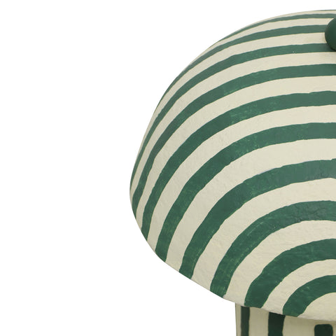 Valentina Montrose Striped Papier Mache Table Lamp - image 4
