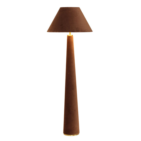 Odette Laurent Velvet Floor Lamp - image 3