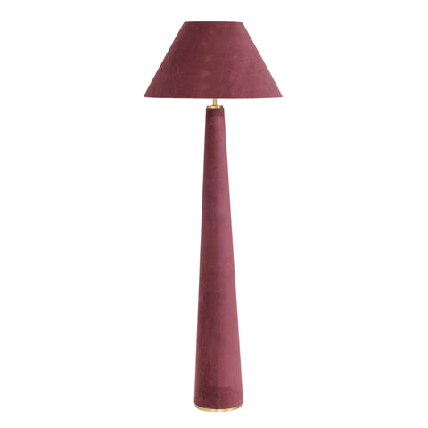 Odette Laurent Velvet Floor Lamp - image 1