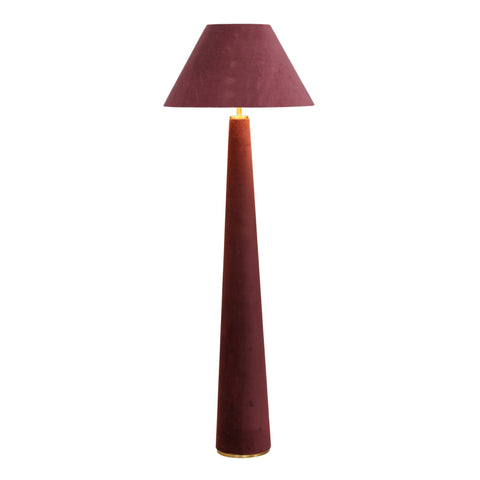 Odette Laurent Velvet Floor Lamp - image 3