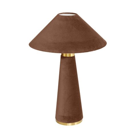 Odette Laurent Velvet Table Lamp - image 3