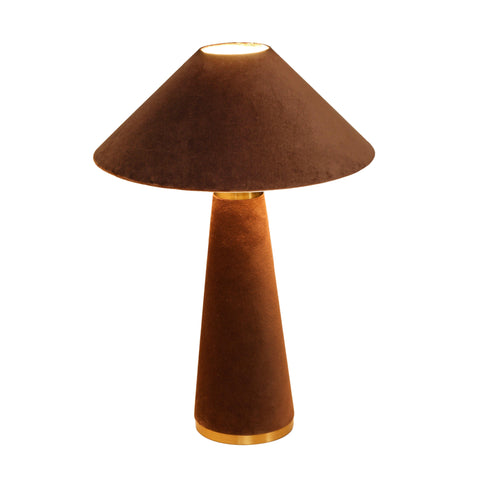 Odette Laurent Velvet Table Lamp - image 4