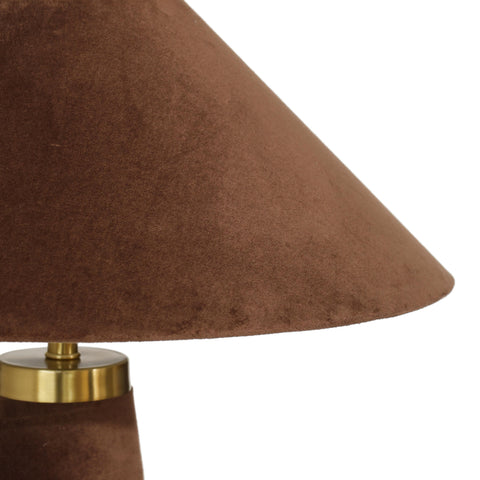 Odette Laurent Velvet Table Lamp - image 5