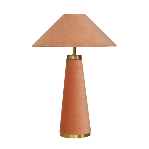 Odette Laurent Velvet Table Lamp - image 1
