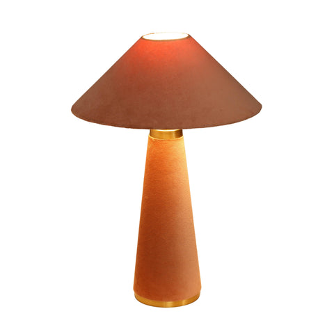 Odette Laurent Velvet Table Lamp - image 4