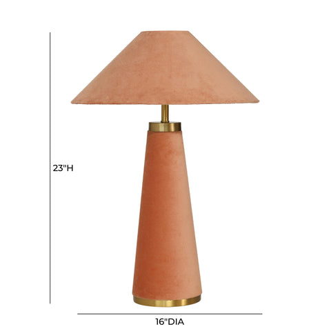 Odette Laurent Velvet Table Lamp - image 6