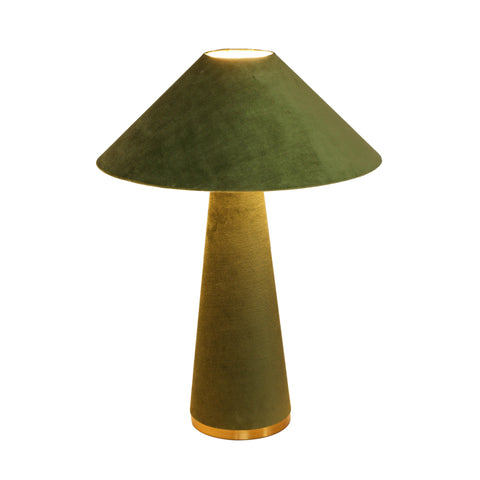 Odette Laurent Velvet Table Lamp - image 4
