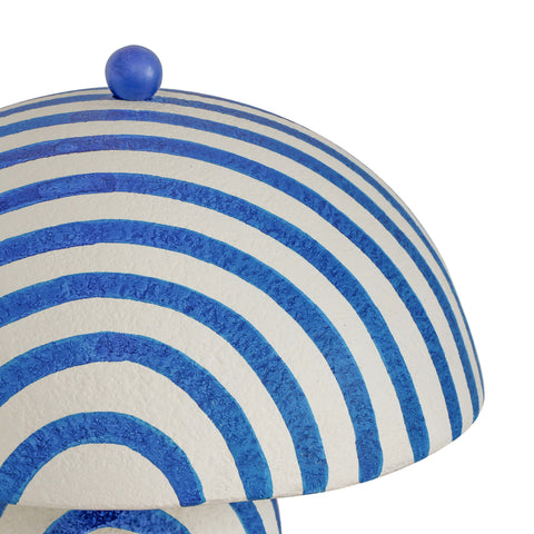 Valentina Montrose Striped Papier Mache Table Lamp - image 4