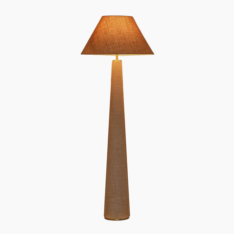 Odette Laurent Natural Jute Floor Lamp - image 2