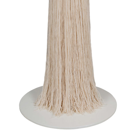 Rosalie Siena White Cotton Floor Lamp - image 5