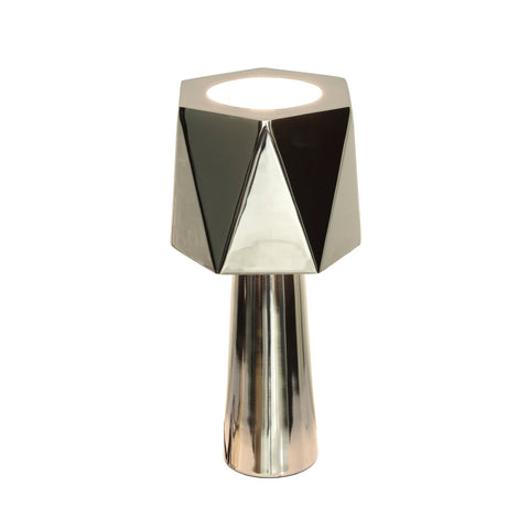 Ines Rivoli Nickel Table Lamp - image 3
