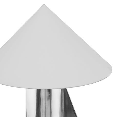 Beatrice Laurent Angled Chrome Table Lamp - image 5
