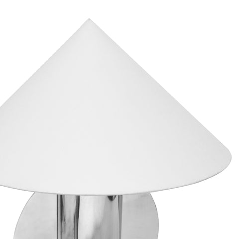 Beatrice Laurent Semi-Circled Chrome Table Lamp - image 5