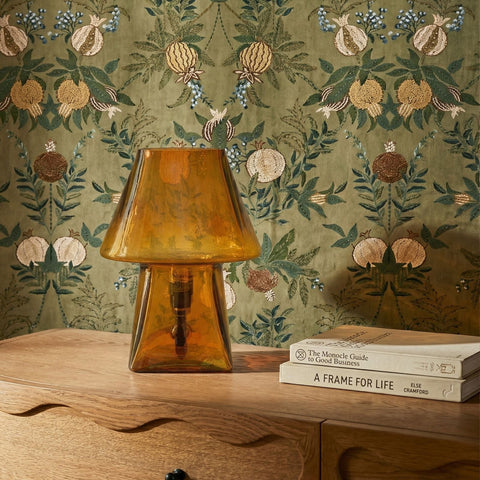 Delphine Montrose Glass Mini Table Lamp - image 2
