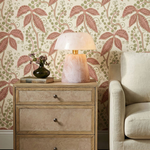 Valentina Rivoli Pink Resin Table Lamp - image 2