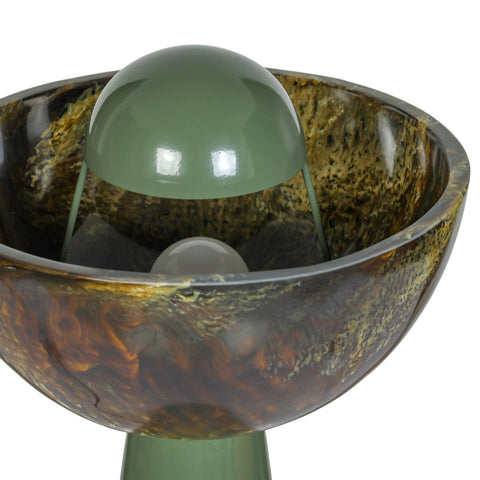 Solene Savoy Green Resin Table Lamp - image 5
