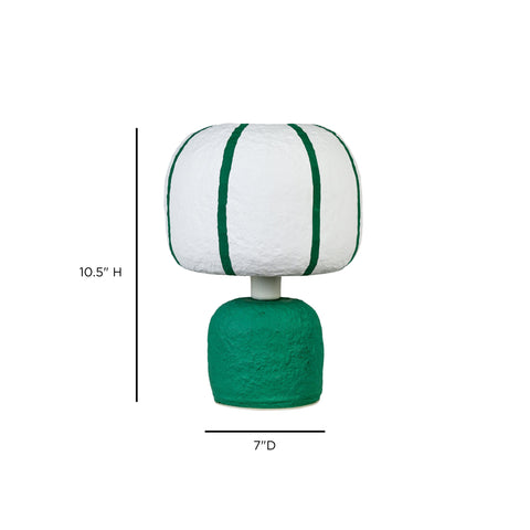 Beatrice Navarre Cotton Mache Table Lamp - image 6