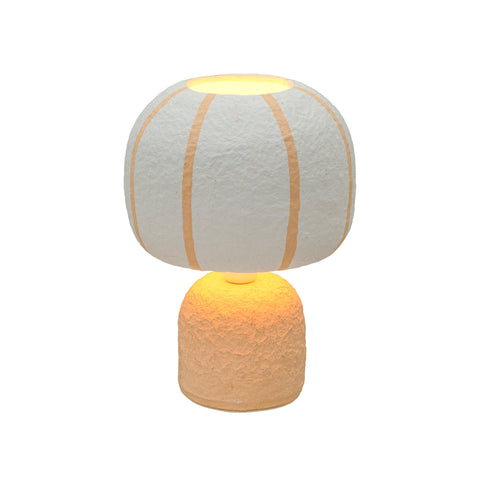 Beatrice Navarre Cotton Mache Table Lamp - image 3