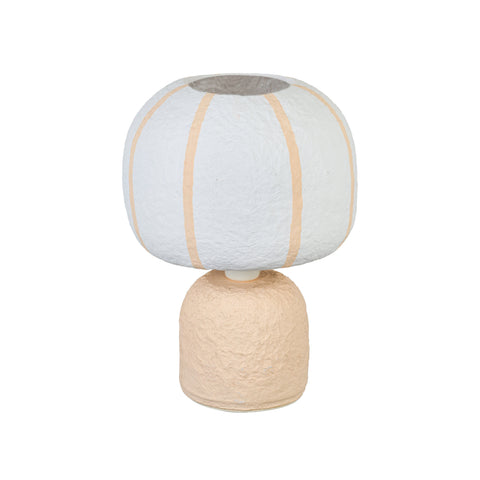 Beatrice Navarre Cotton Mache Table Lamp - image 4