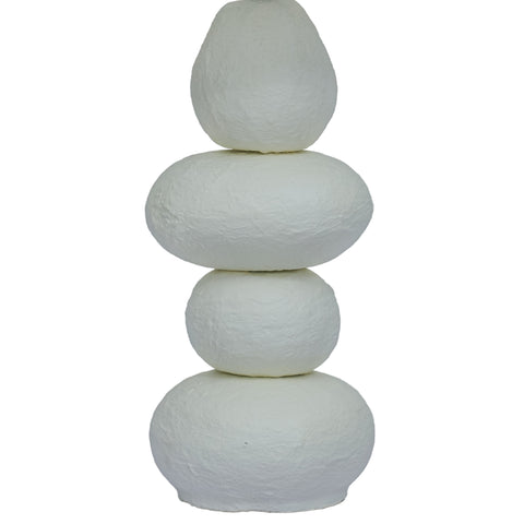 Odette Ravenna Cream Papier Mache Table Lamp - image 3