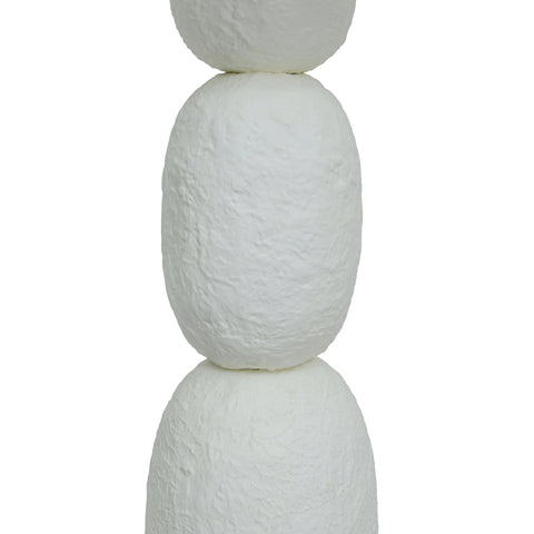 Odette Ravenna Cream Papier Mache Floor Lamp - image 4
