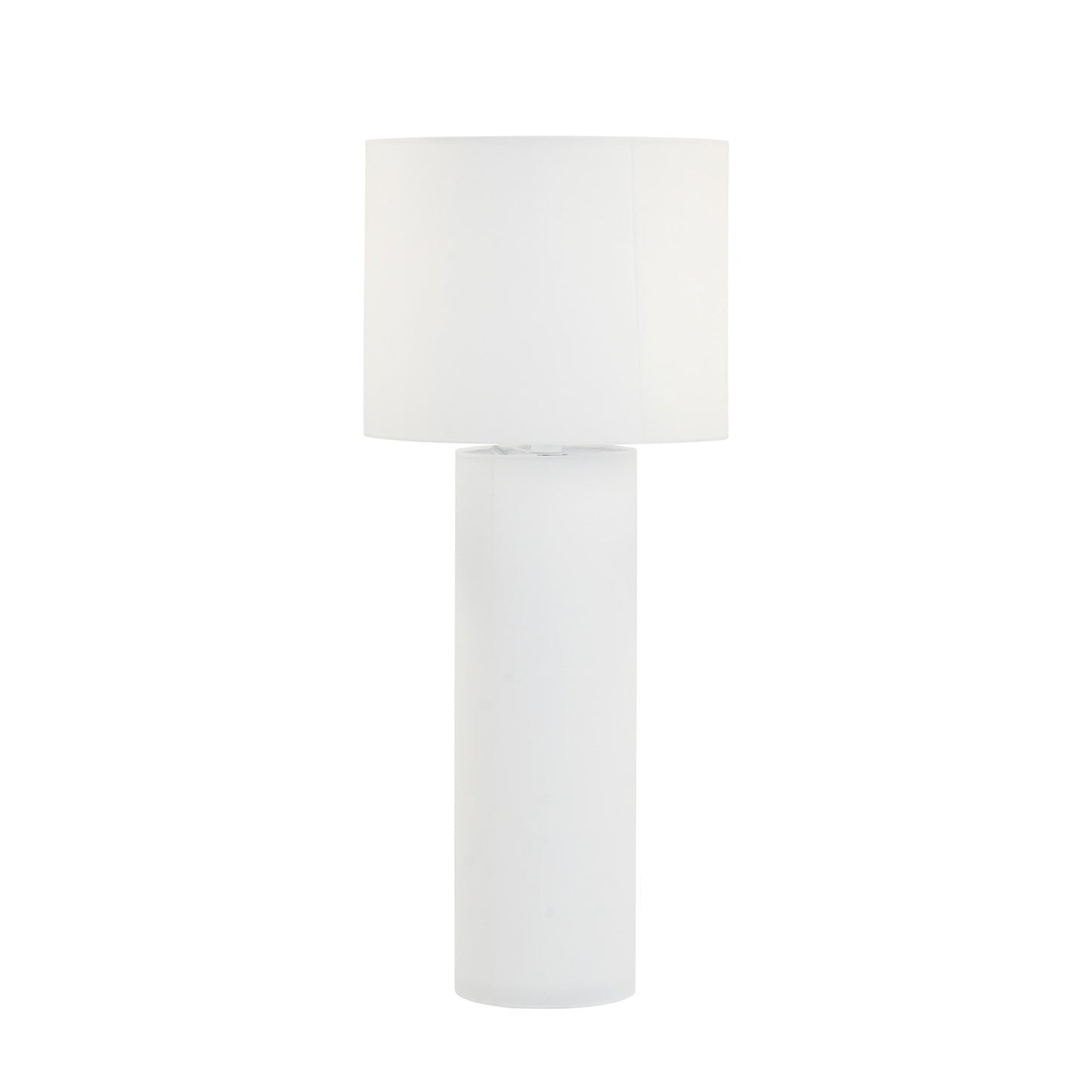 klondike cream linen floor lamp