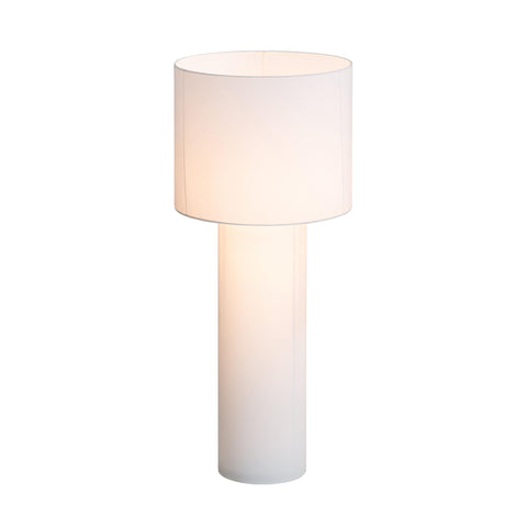 Solene Chantilly Cream Linen Floor Lamp - image 3