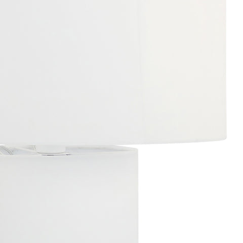 Solene Chantilly Cream Linen Floor Lamp - image 4