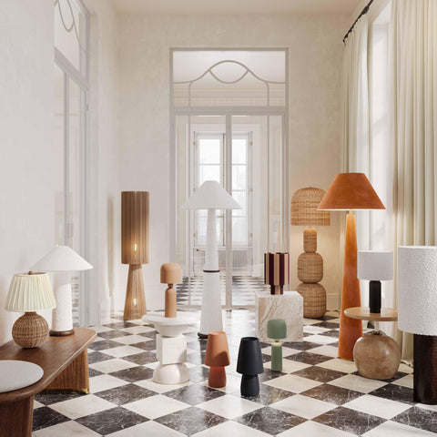 Colette Ravenna Cream &amp; Natural Rattan Table Lamp - image 2