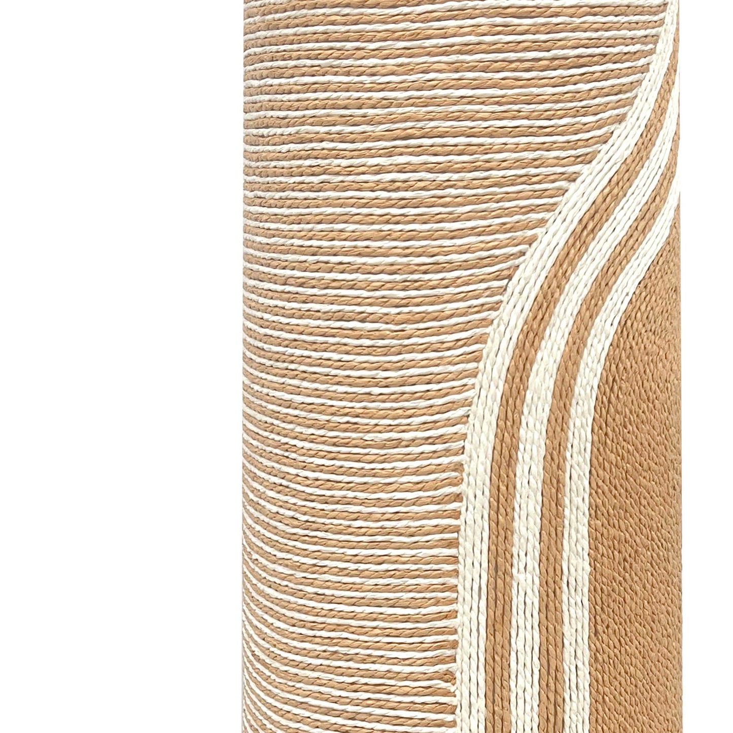 desiree natural woven floor lamp