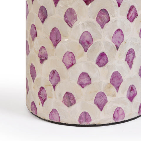 Camille Orleans White Capiz Shell Table Lamp - image 5