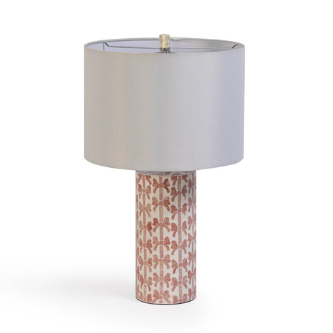 Beatrice Monaco Pink Ribbon Capiz Shell Table Lamp - image 4