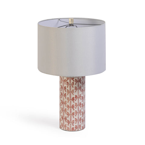 Beatrice Monaco Pink Ribbon Capiz Shell Table Lamp - image 5