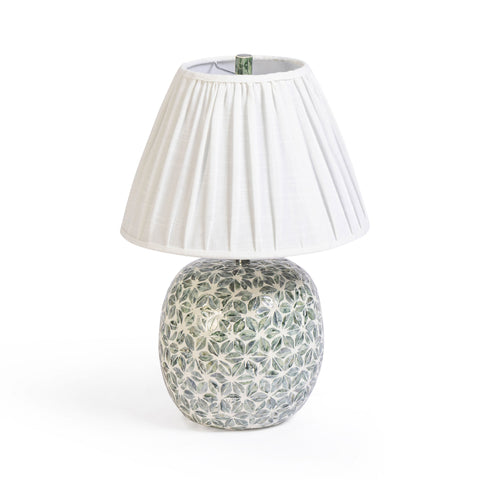 Valentina Versailles Green Capiz Shell Table Lamp - image 4