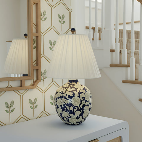 Isabelle Devereux Blue &amp; White Table Lamp - image 2